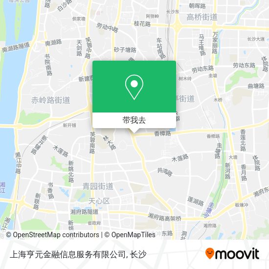 上海亨元金融信息服务有限公司地图