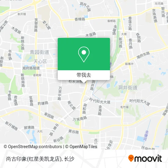 尚古印象(红星美凯龙店)地图