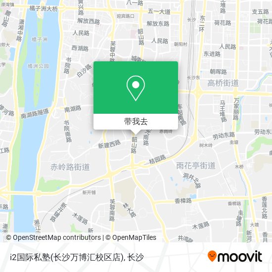 i2国际私塾(长沙万博汇校区店)地图