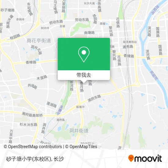 砂子塘小学(东校区)地图