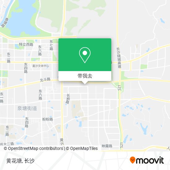 黄花塘地图