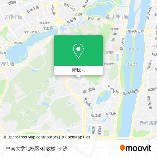 中南大学北校区-科教楼地图