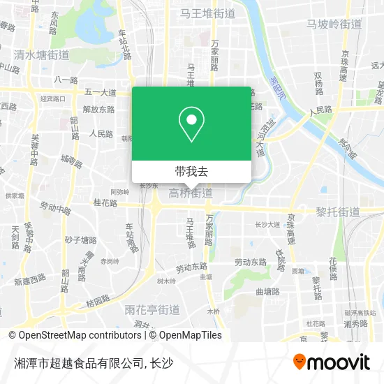 湘潭市超越食品有限公司地图