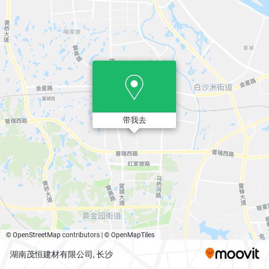 湖南茂恒建材有限公司地图