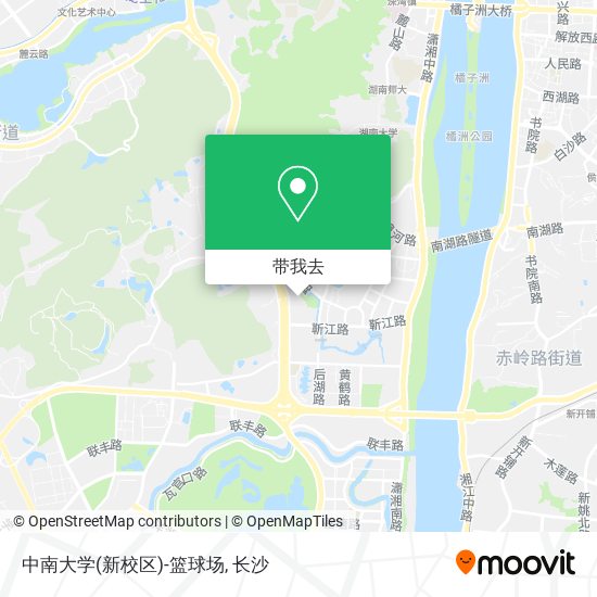 中南大学(新校区)-篮球场地图