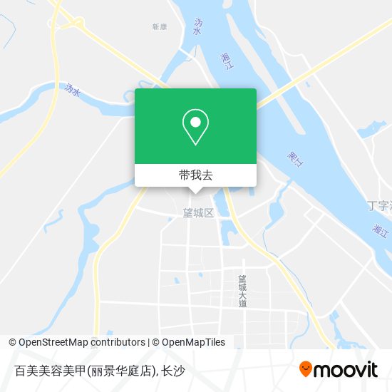 百美美容美甲(丽景华庭店)地图