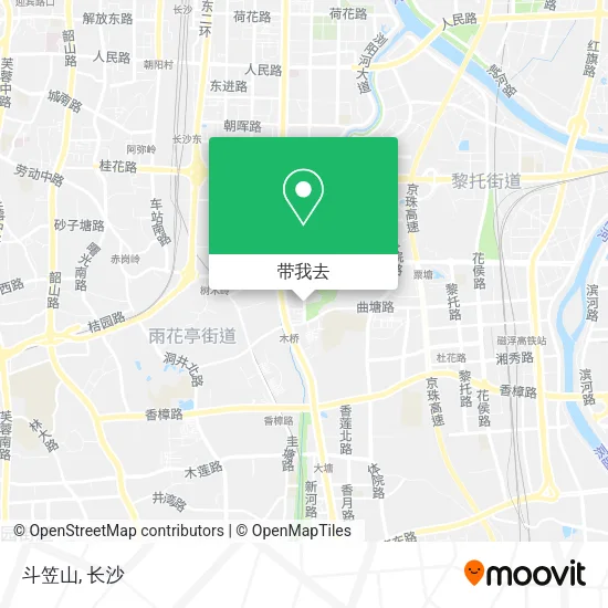 斗笠山地图
