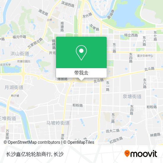 长沙鑫亿轮轮胎商行地图