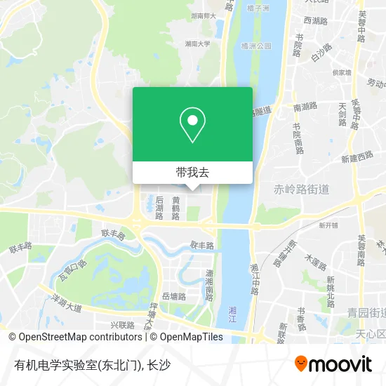 有机电学实验室(东北门)地图