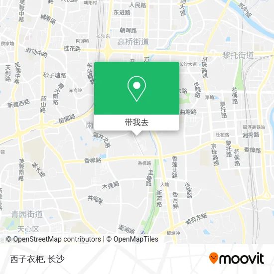 西子衣柜地图