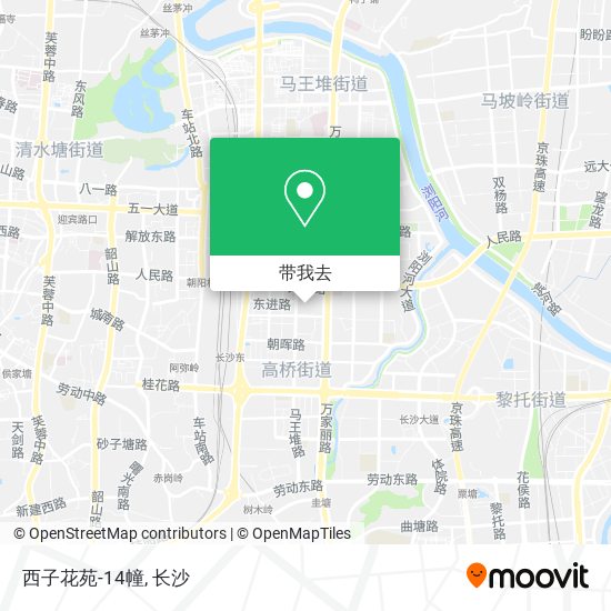 西子花苑-14幢地图
