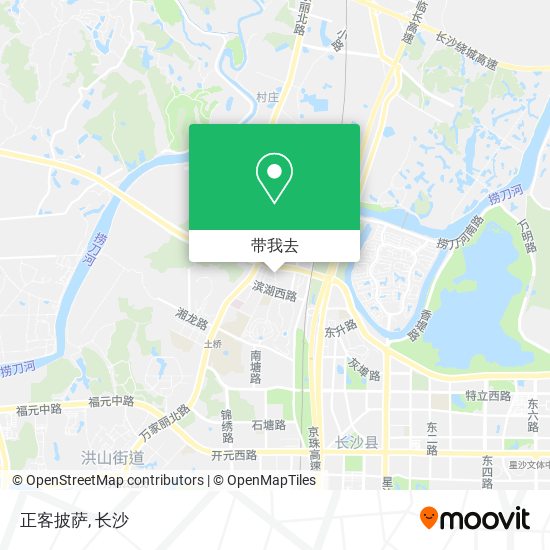 正客披萨地图