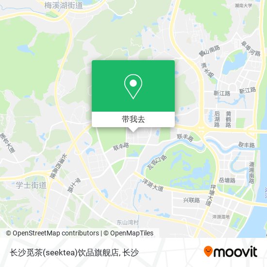 长沙觅茶(seektea)饮品旗舰店地图