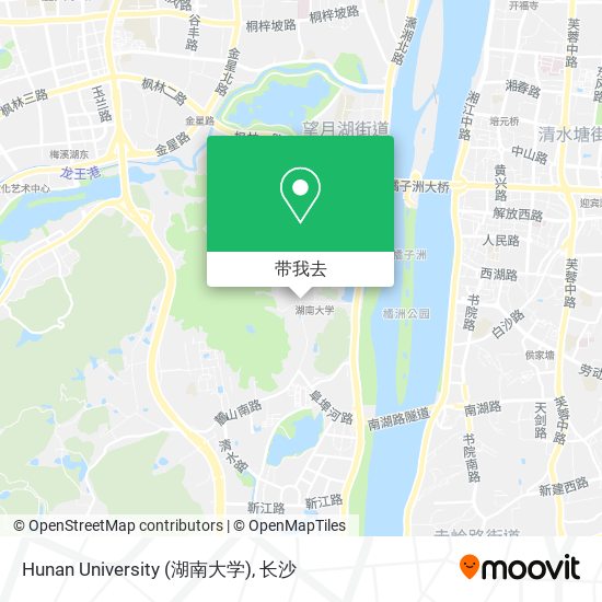 Hunan University (湖南大学)地图
