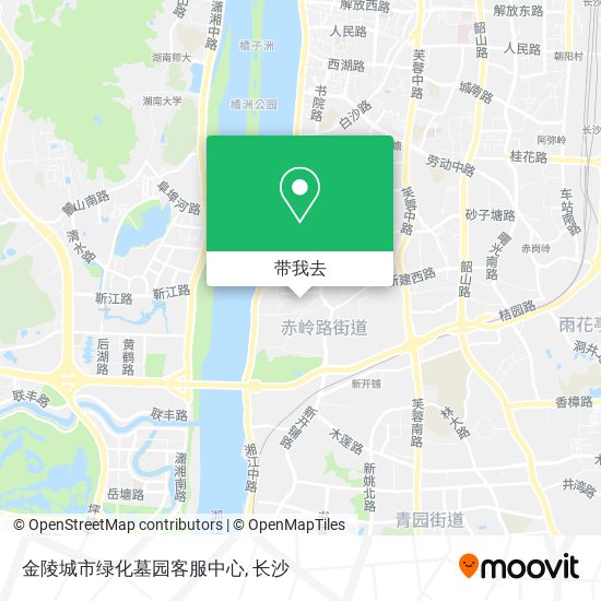 金陵城市绿化墓园客服中心地图