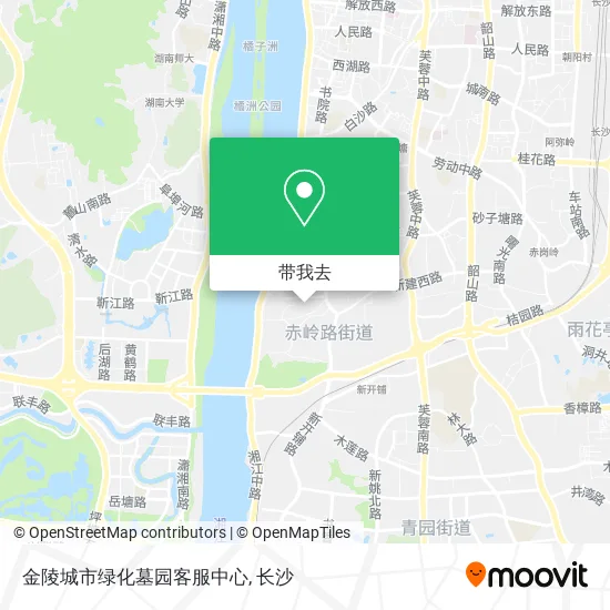 金陵城市绿化墓园客服中心地图