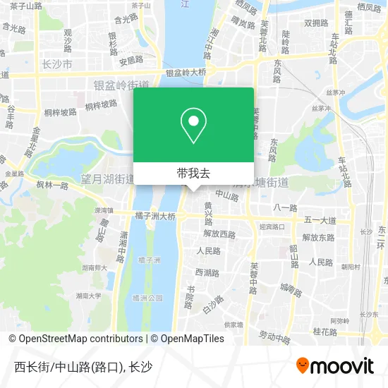 西长街/中山路(路口)地图