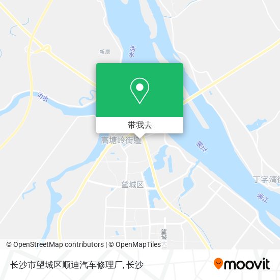 长沙市望城区顺迪汽车修理厂地图