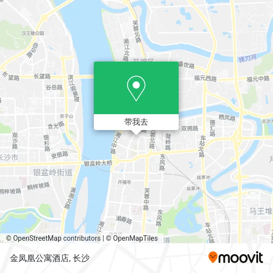 金凤凰公寓酒店地图