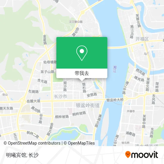 明曦宾馆地图