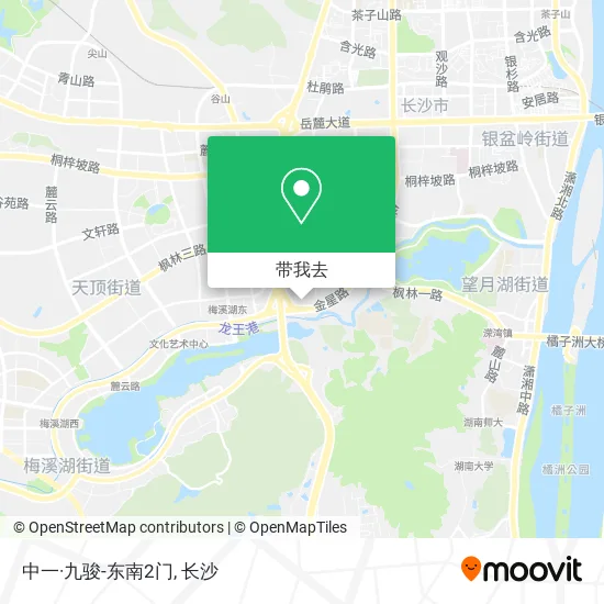 中一·九骏-东南2门地图