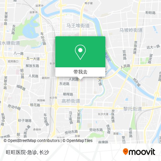 旺旺医院-急诊地图
