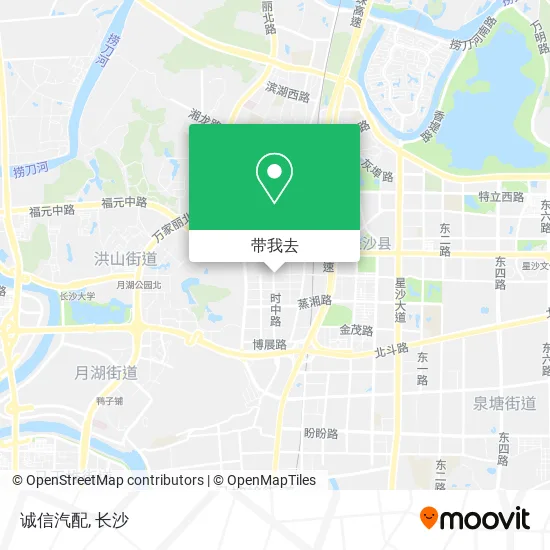 诚信汽配地图