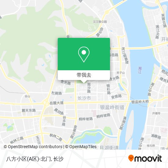 八方小区(A区)-北门地图