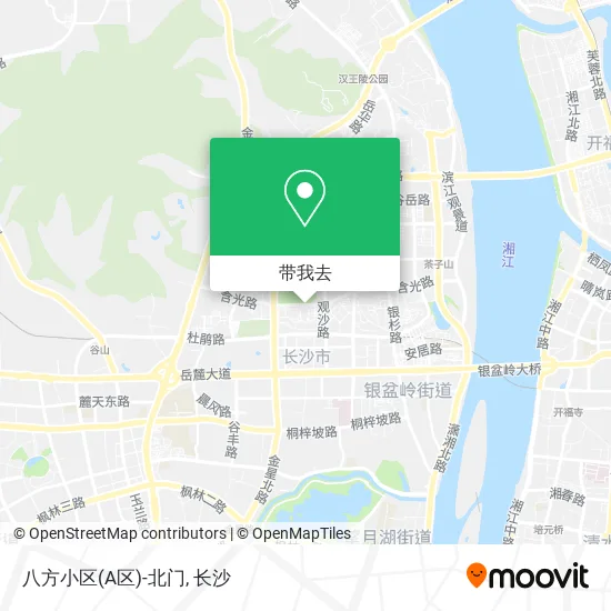 八方小区(A区)-北门地图