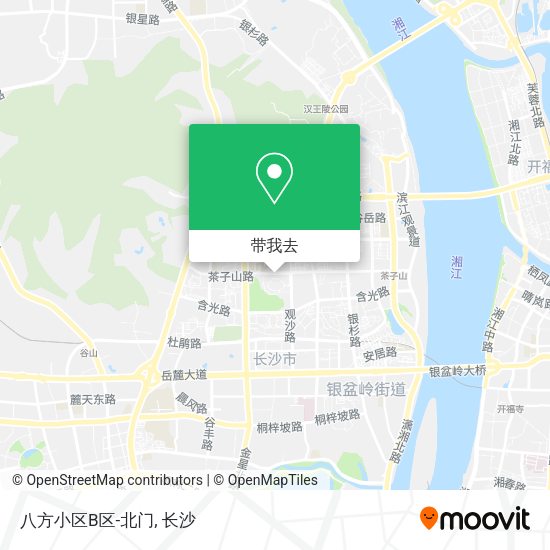 八方小区B区-北门地图