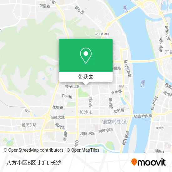 八方小区B区-北门地图