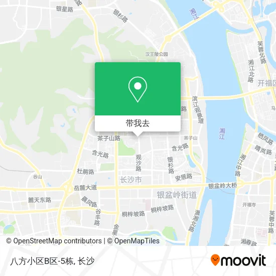 八方小区B区-5栋地图