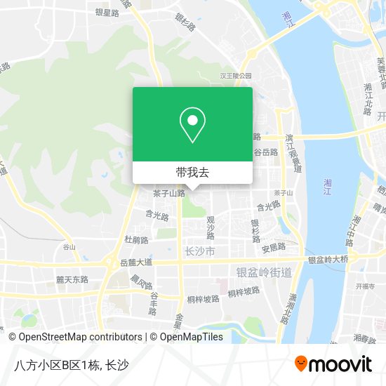 八方小区B区1栋地图