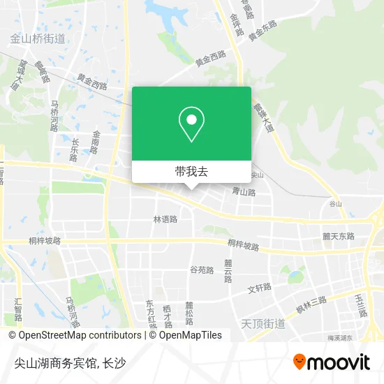 尖山湖商务宾馆地图