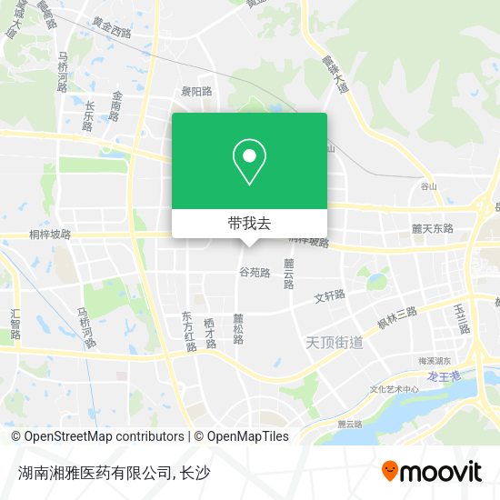 湖南湘雅医药有限公司地图