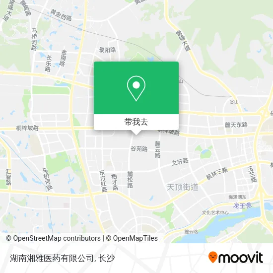 湖南湘雅医药有限公司地图