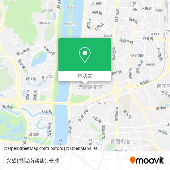兴盛(书院南路店)地图