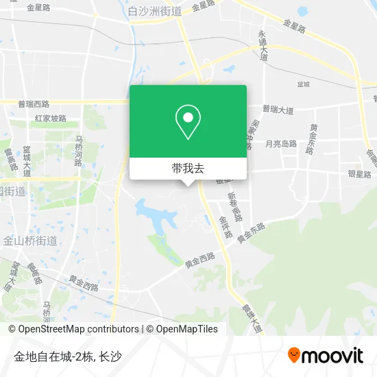 金地自在城-2栋地图