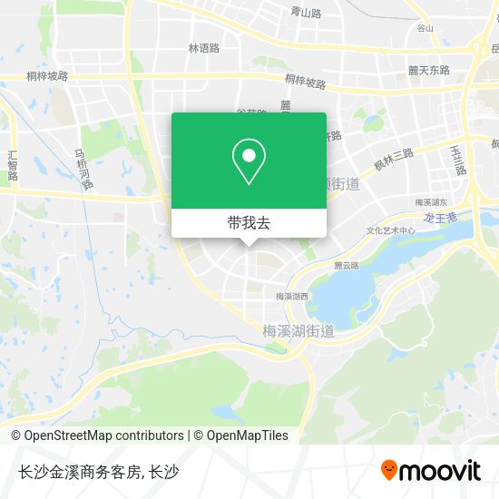 长沙金溪商务客房地图