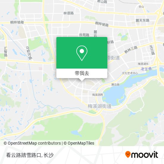 看云路踏雪路口地图