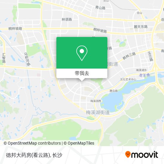 德邦大药房(看云路)地图