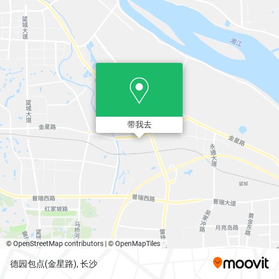 德园包点(金星路)地图