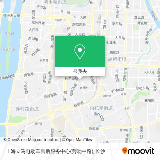上海立马电动车售后服务中心(劳动中路)地图