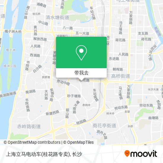 上海立马电动车(桂花路专卖)地图