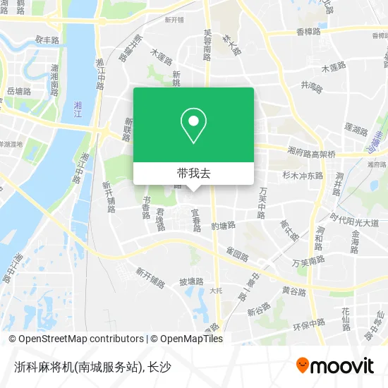 浙科麻将机(南城服务站)地图