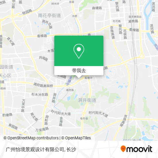 广州怡境景观设计有限公司地图
