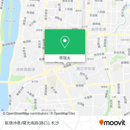 新塘冲巷/曙光南路(路口)地图
