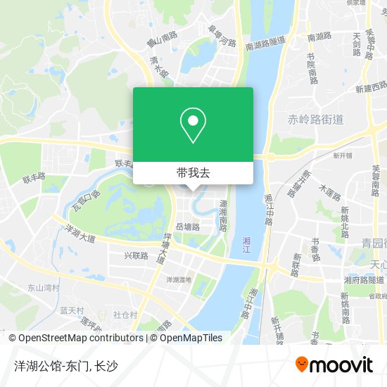 洋湖公馆-东门地图