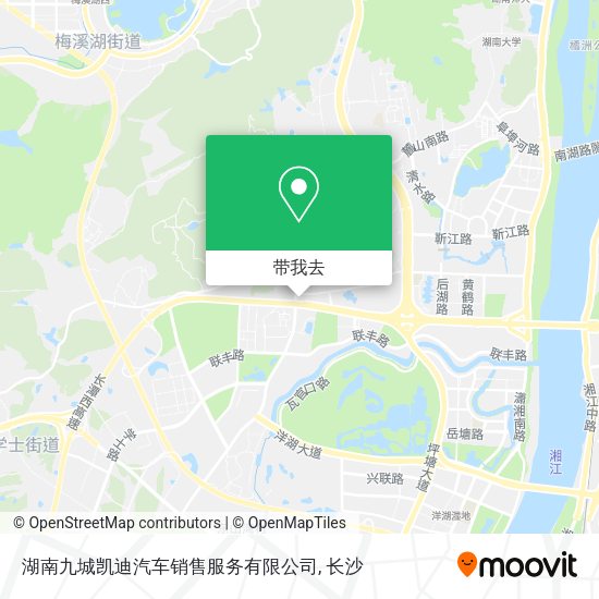 湖南九城凯迪汽车销售服务有限公司地图