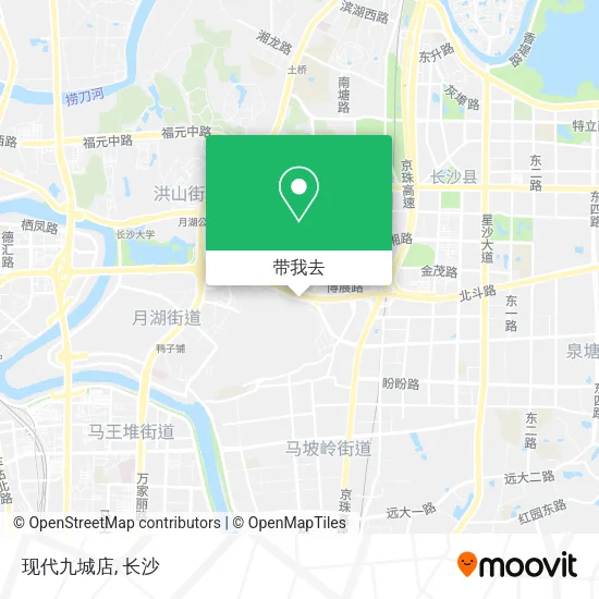现代九城店地图